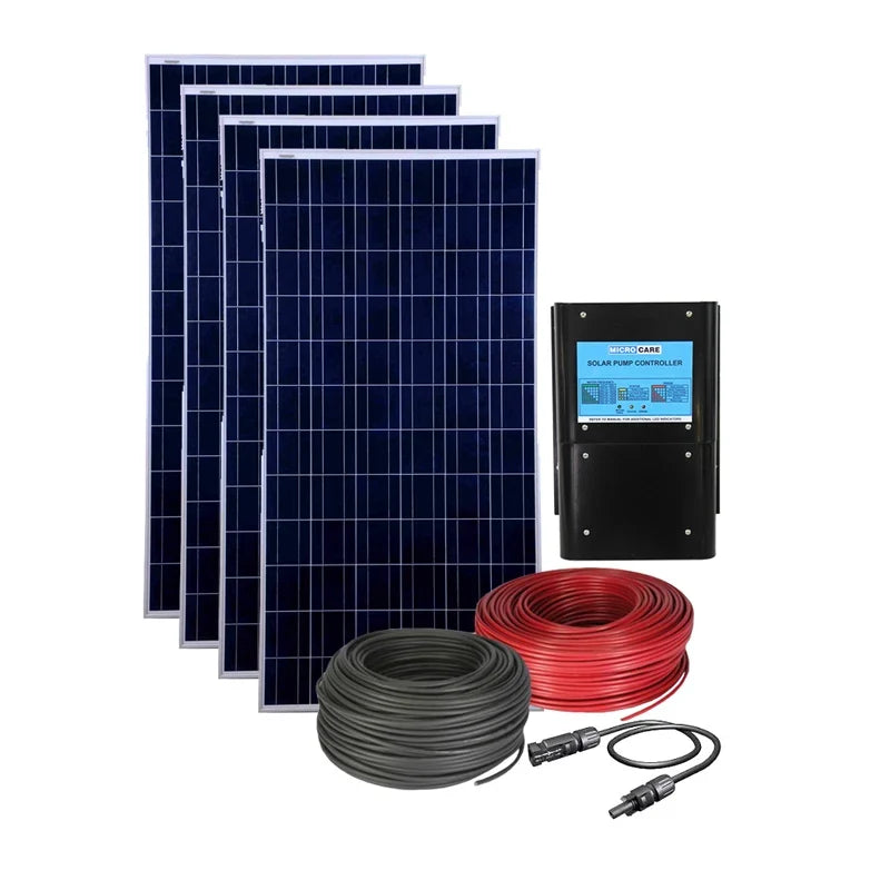 Microcare 1.5kW Three-Phase Solar Pumping Kit
