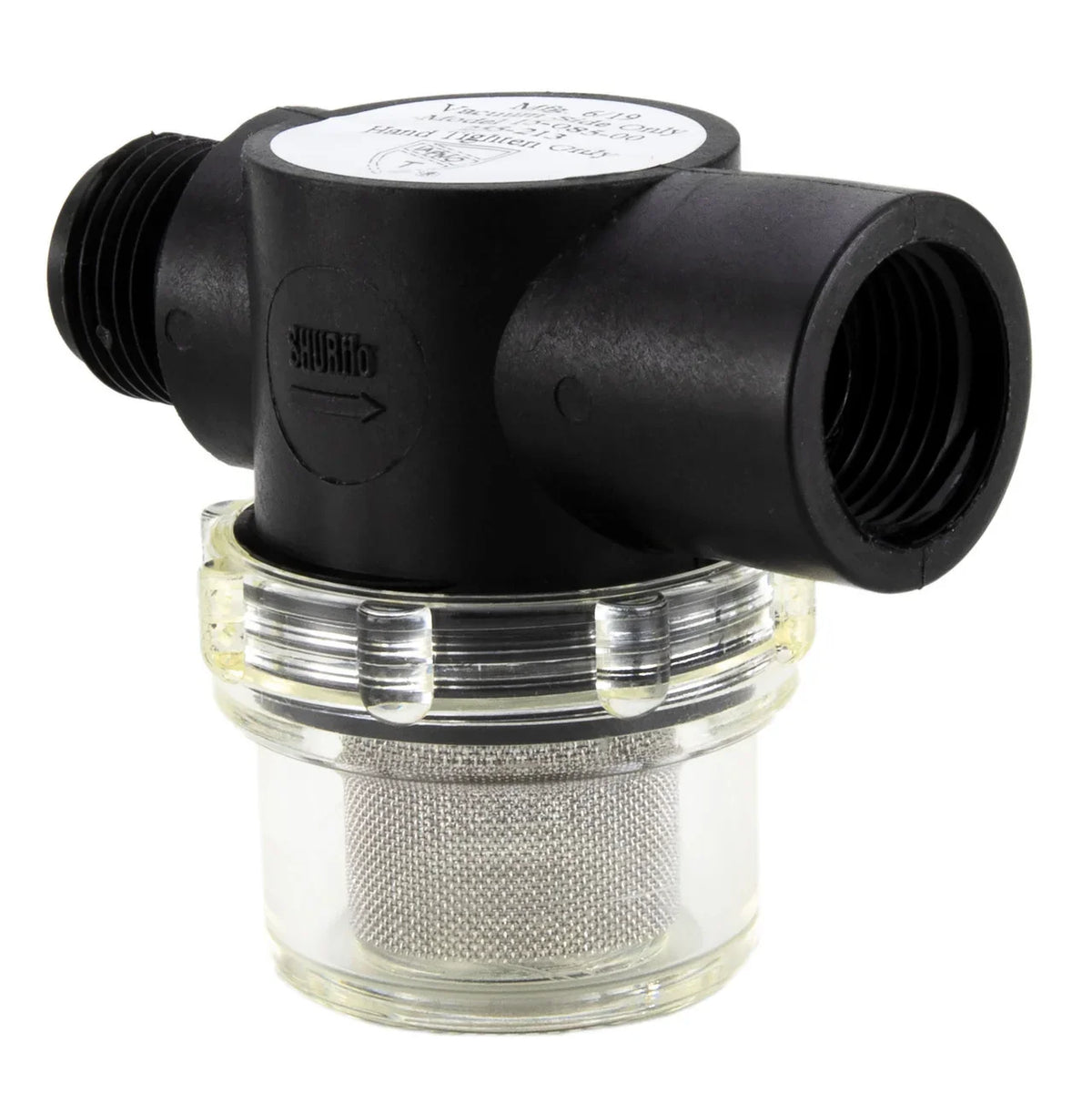 Shurflo Strainer Inlet