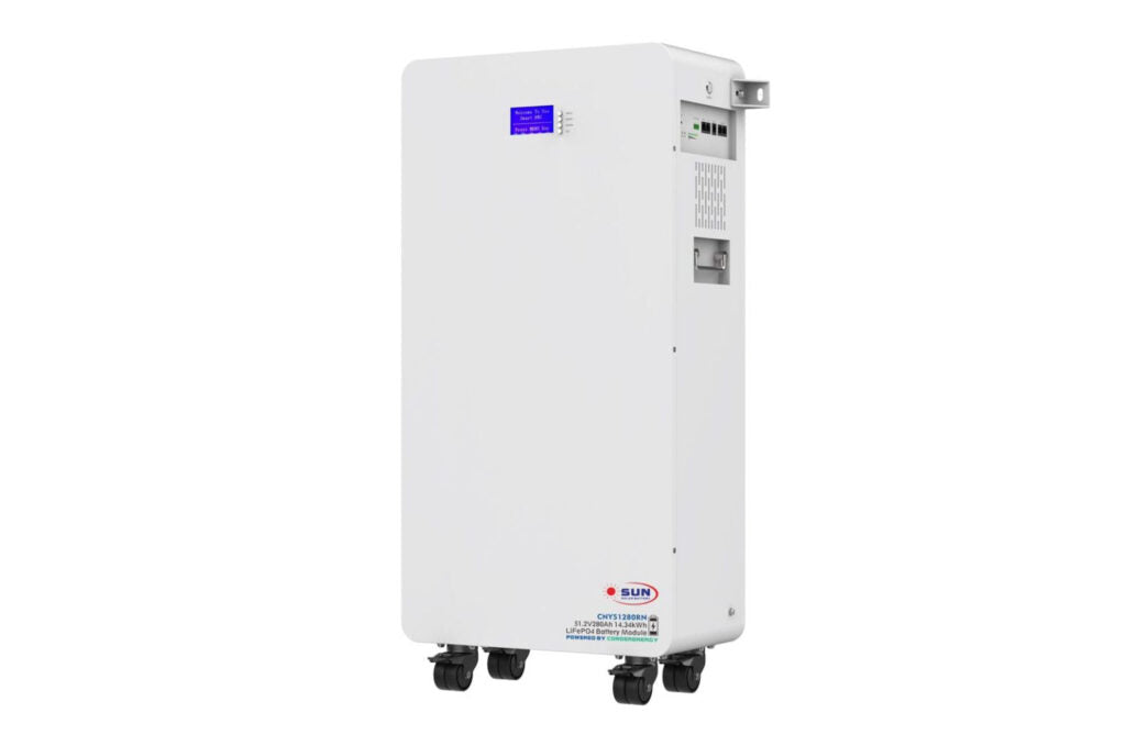 SUN SOLAR 24V 100Ah 2.56 kWh A-Grade Lithium Battery With BMS CNN2510RN