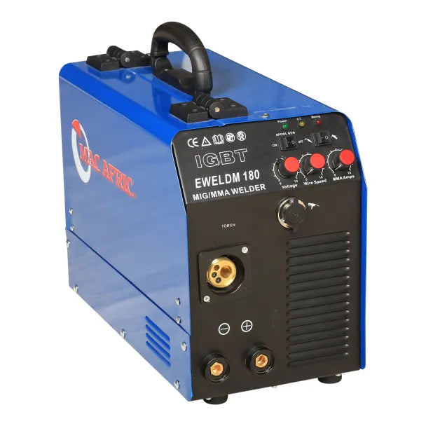 MAC AFRIC 180 A IGBT (MIG & MMA) Welding Machine