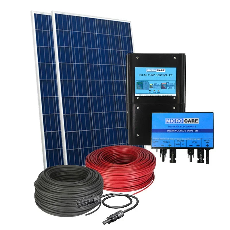 Microcare 0.55kW Three-Phase Solar Pumping Kit